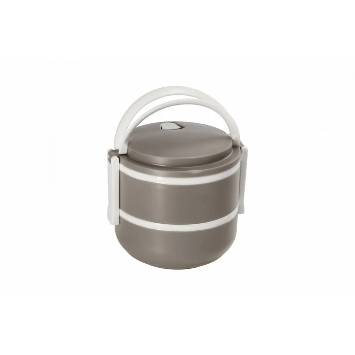 Porta pranzo in plastica con 2 scomparti 15 cm