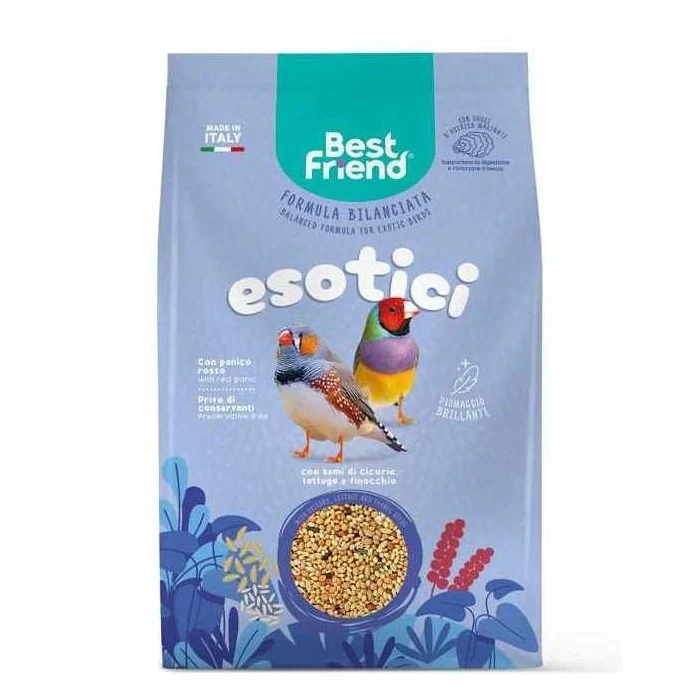 Mangime completo per uccelli esotici 500 g - Best Friend