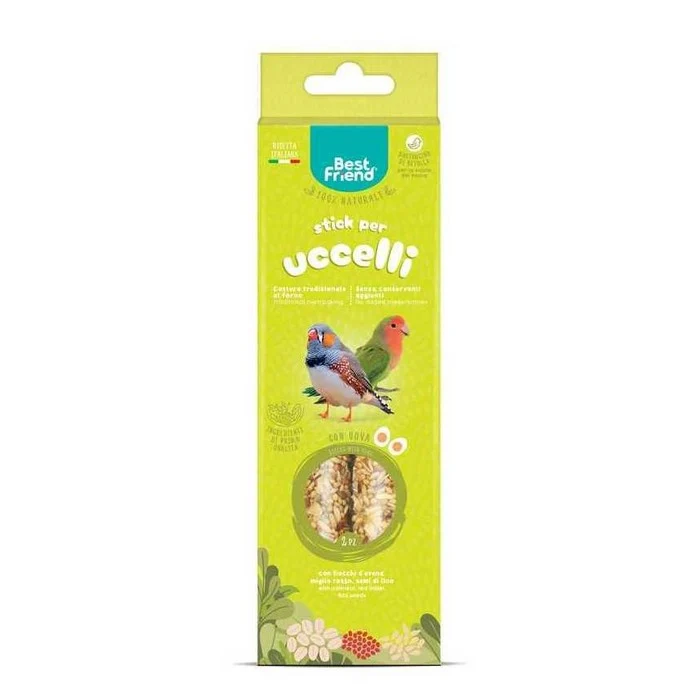 Stick naturali per uccelli ornamentali 85 g - Best Friend