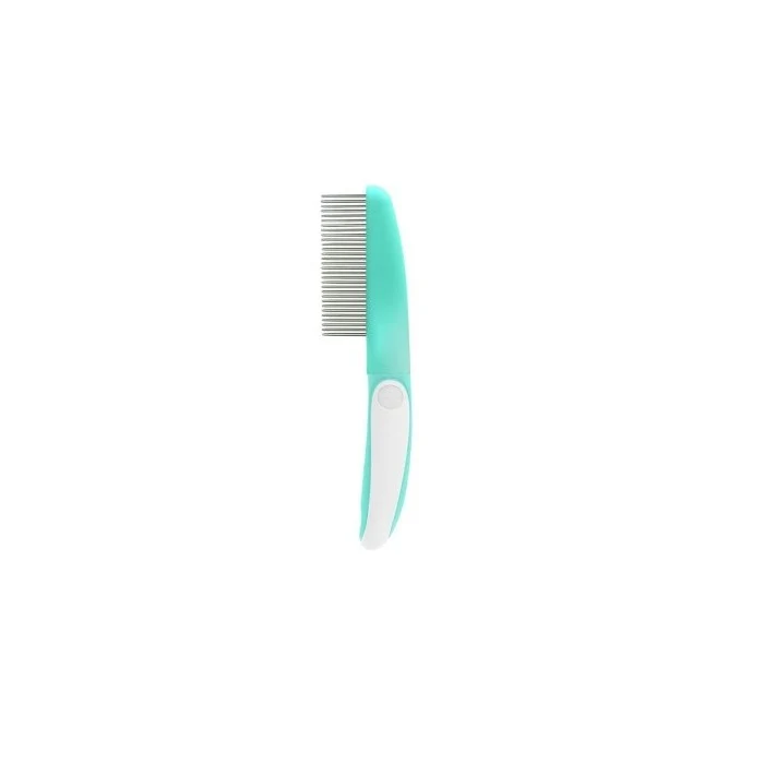 Pettine in metallo 40 denti per animali tutti i manti 5x22 cm - Hairmony