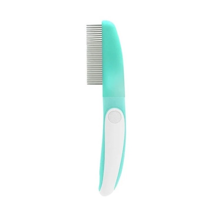 Pettine in metallo 30 denti per animali tutti i manti 4x20 cm - Hairmony
