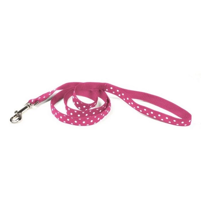 Guinzaglio per cani in nylon con pois S - Pois
