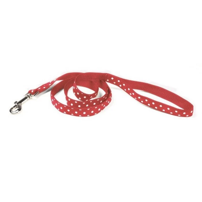 Guinzaglio per cani in nylon con pois S - Pois