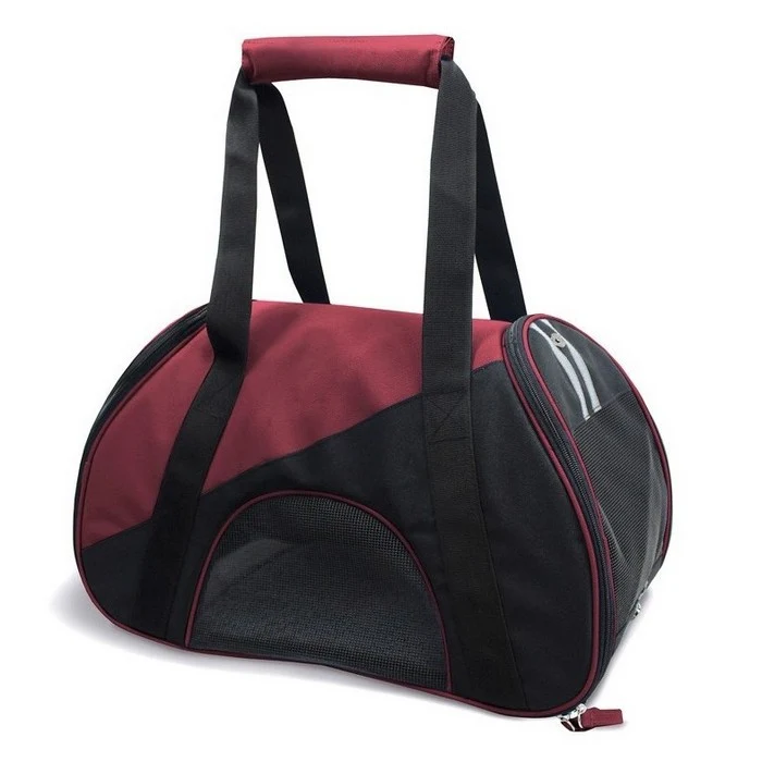 Trasportino tasca tracolla zip in tessuto per cani e gatti - Sporty