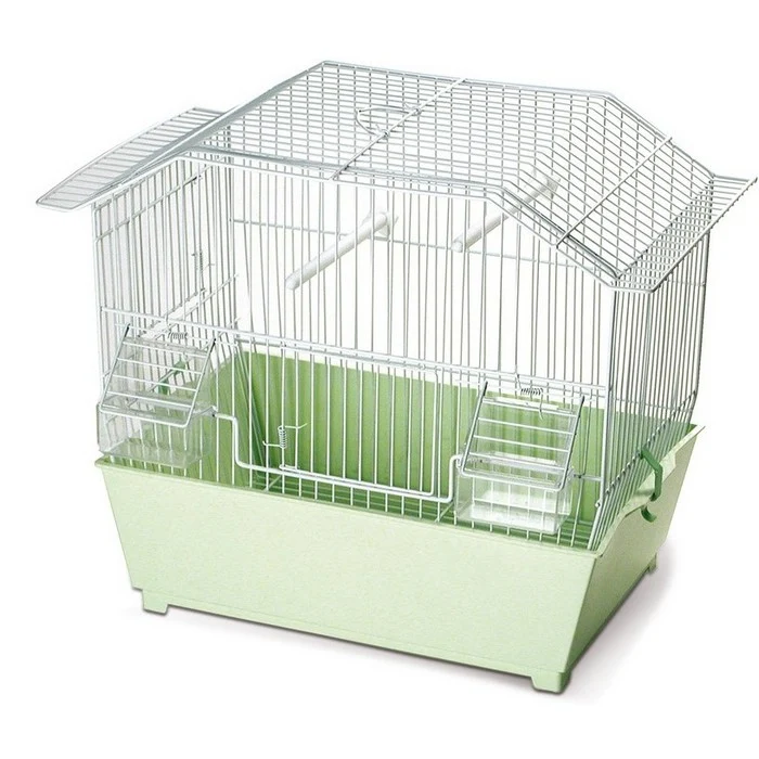 Gabbia rettangolare per uccelli 43x24 cm