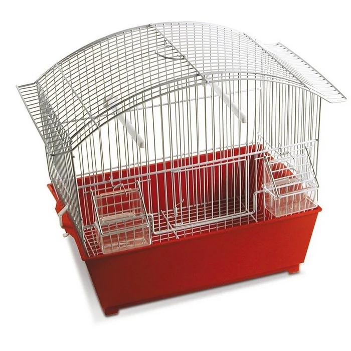 Gabbia rettangolare per uccelli 43x24 cm