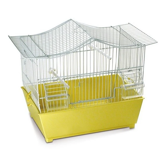 Gabbia rettangolare per uccelli 43x24 cm