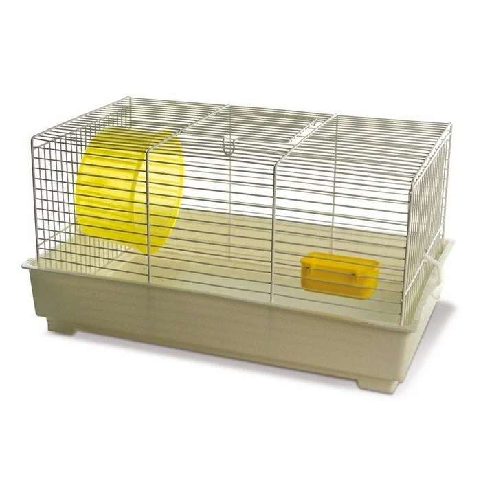 Gabbia per criceti con accessori 42x27 cm