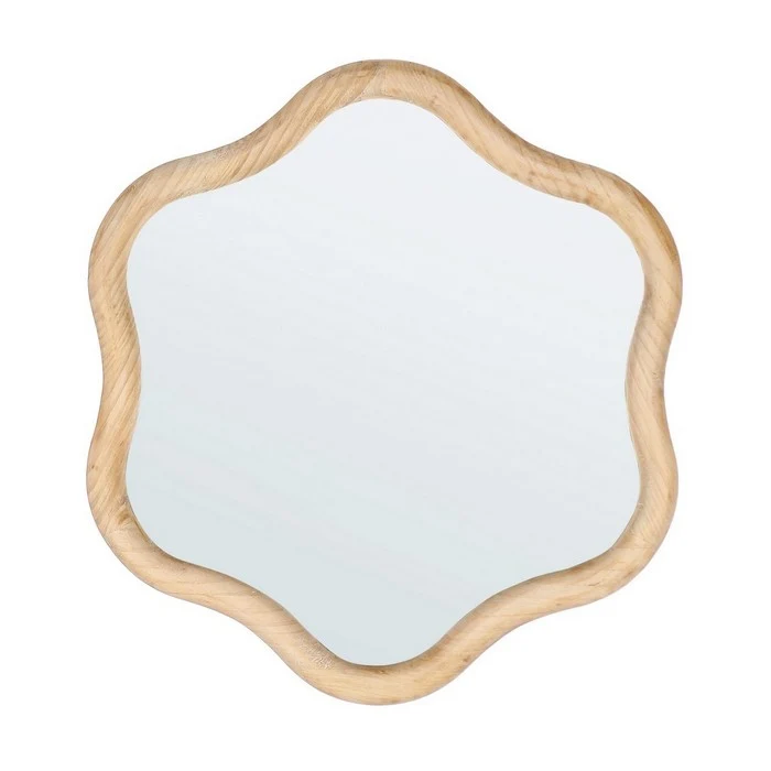 Specchio con cornice in legno 48 cm - Kennely