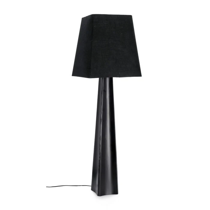Lampada a piantana nera 151 cm - Tripura