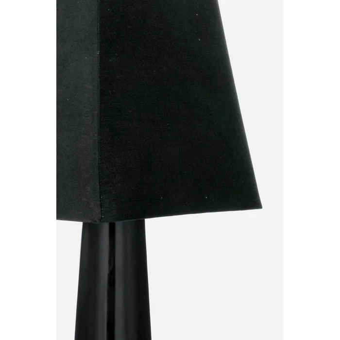 Lampada a piantana nera 151 cm - Tripura