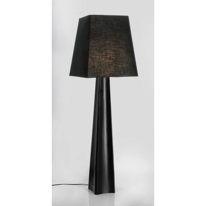 Lampada a piantana nera 151 cm - Tripura