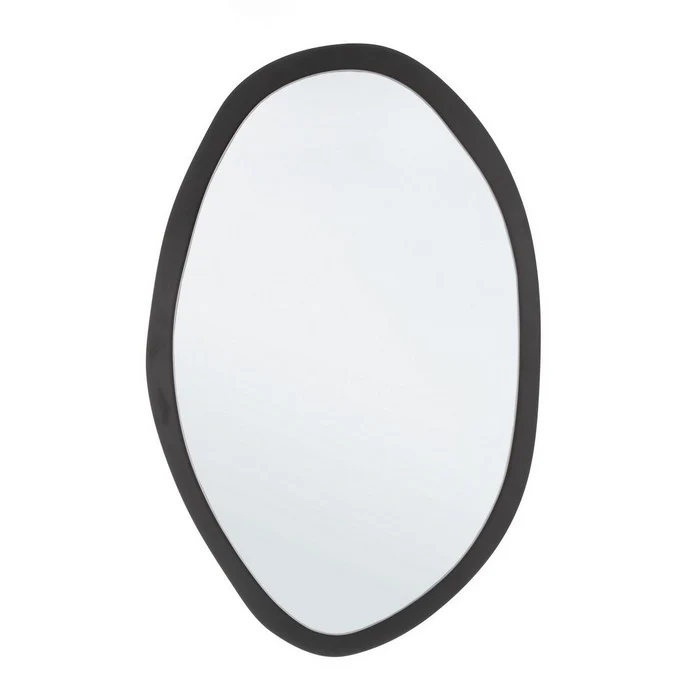 Specchio ovale contemporaneo 51x79 cm - Asteroid