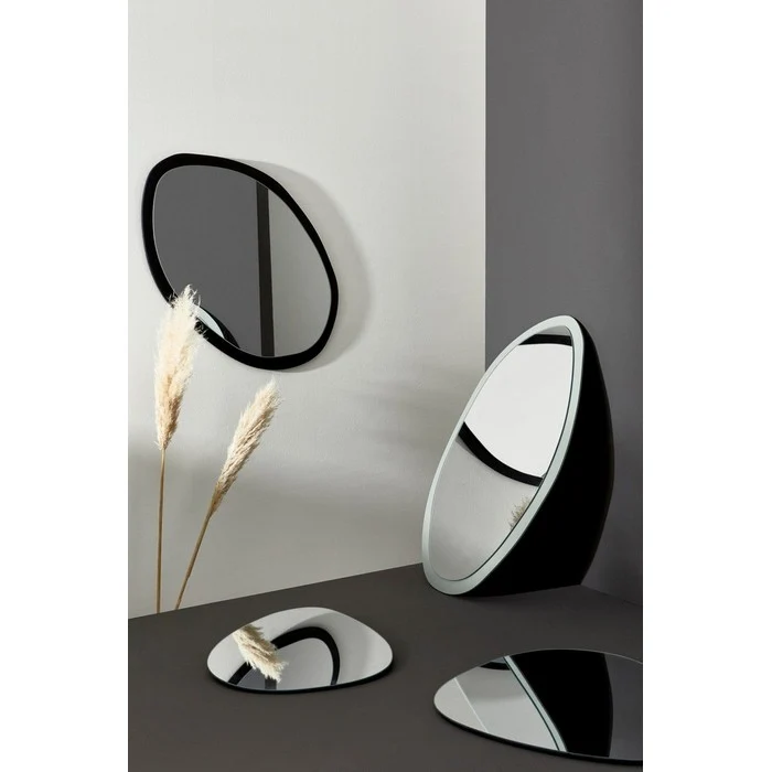 Specchio ovale contemporaneo 51x79 cm - Asteroid