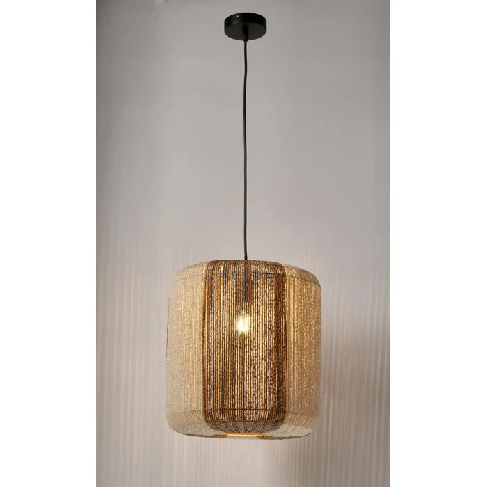 Lampadario in metallo e carta - Mali