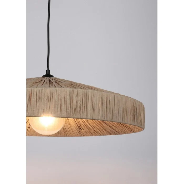 Lampadario a sospensione in rafia - Kanda