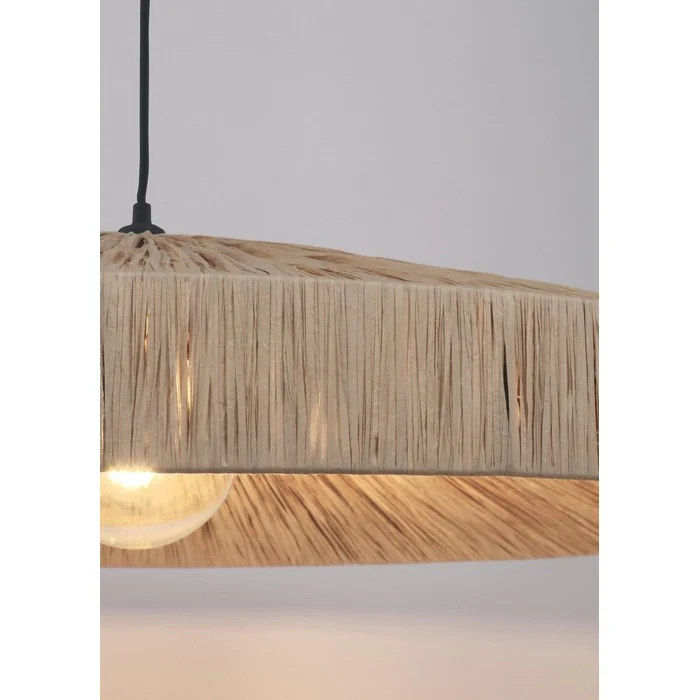 Lampadario a sospensione in rafia - Kanda