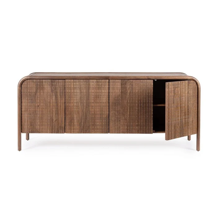 Mobile credenza in legno con 4 ante - Sanat