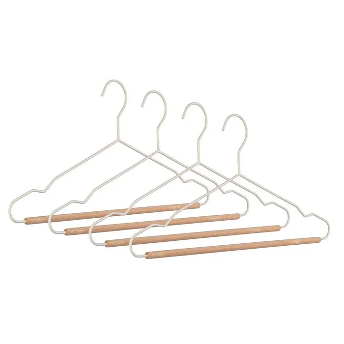 Set 4 grucce in metallo e legno - Pastel