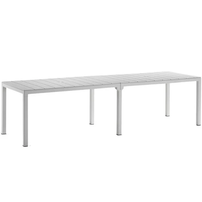 Tavolo da giardino in polipropilene con doghe 2 configurazioni - King Double