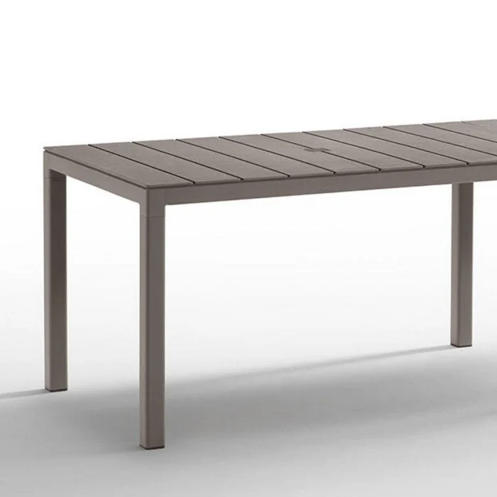 Tavolo da giardino in polipropilene con doghe 2 configurazioni - King Double