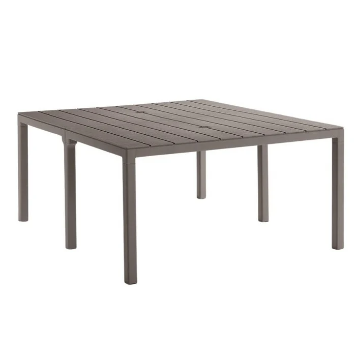 Tavolo da giardino in polipropilene con doghe 2 configurazioni - King Double