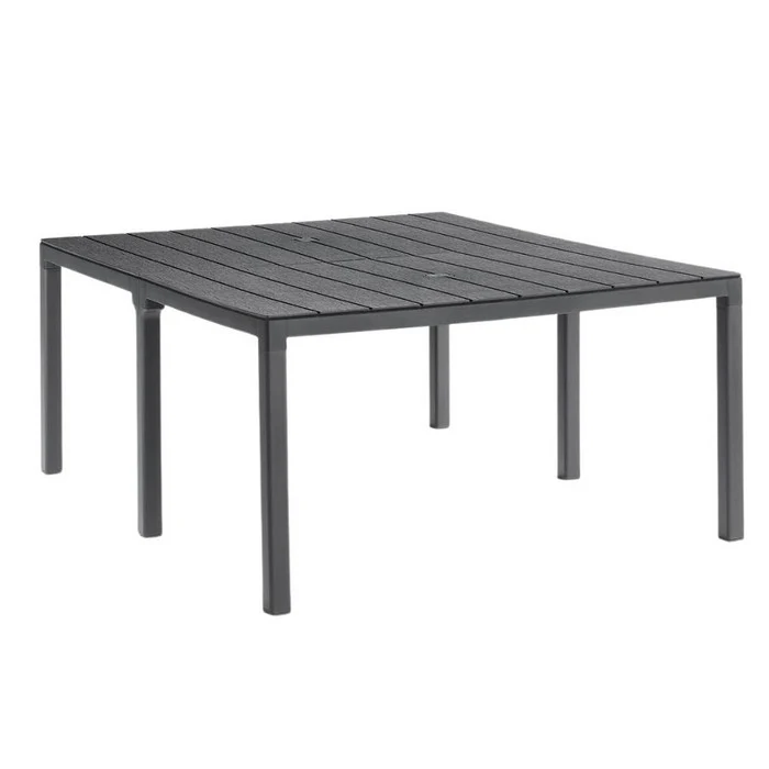 Tavolo da giardino in polipropilene con doghe 2 configurazioni - King Double