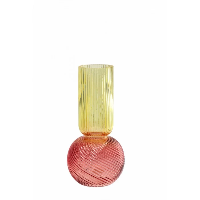 Vaso moderno in vetro colorato - Taye