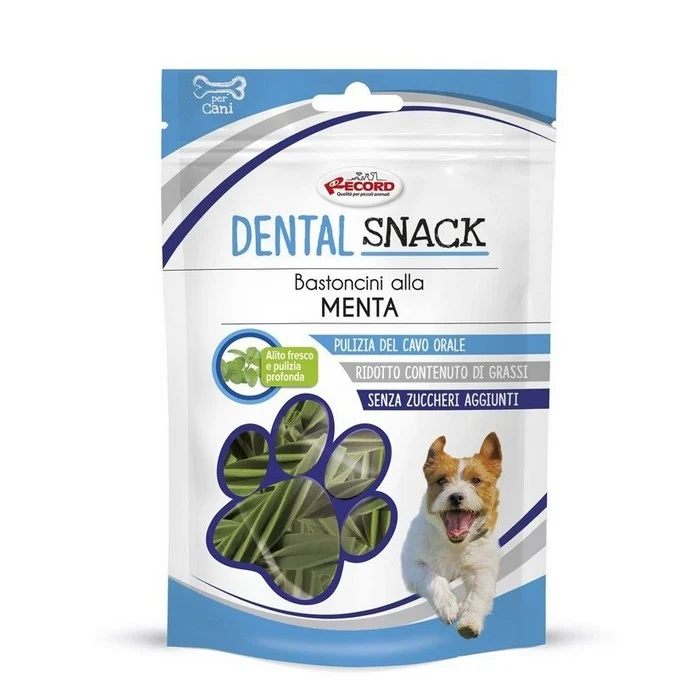 Bastoncini alla menta per cani 75 g - Dental snack
