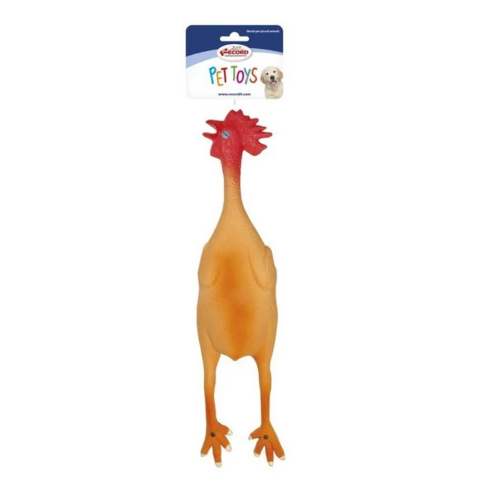 Gioco per cane in lattice 25 cm - Gallina