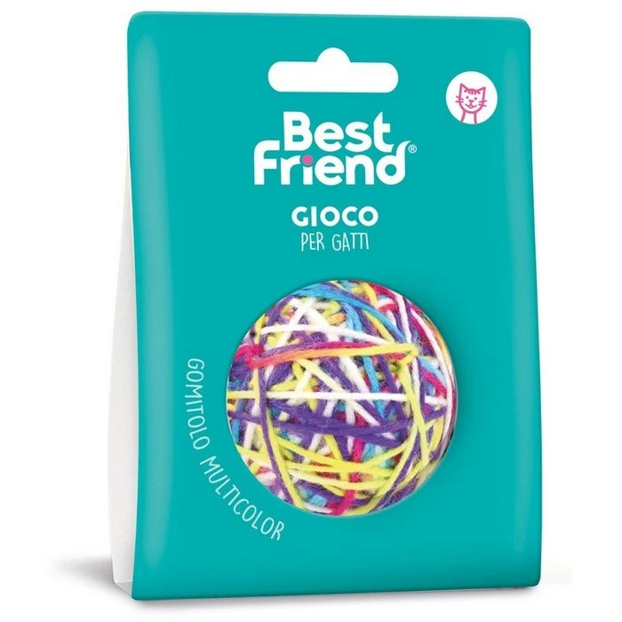 Gomitolo multicolor per gatti 5,5 cm