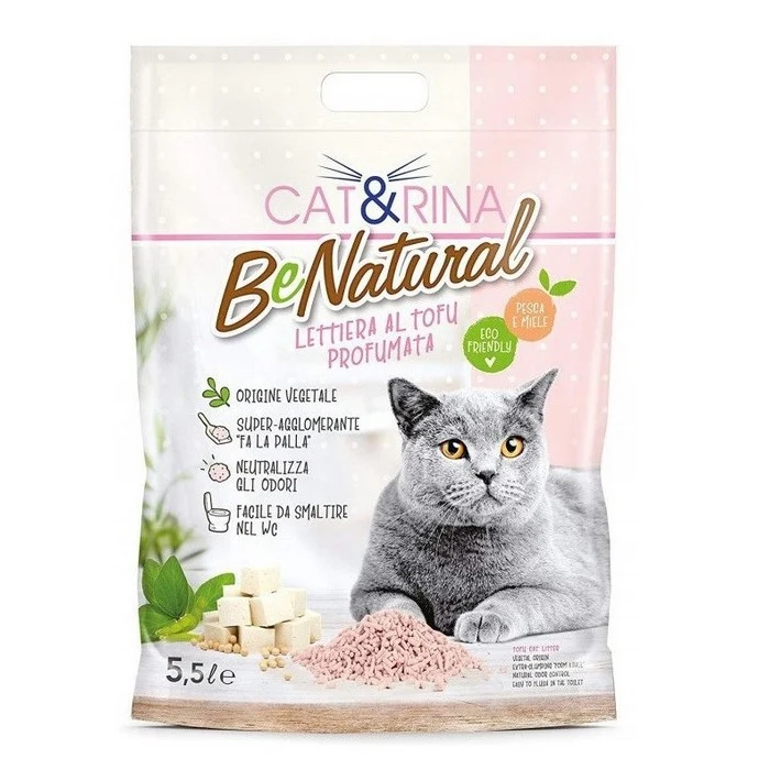 Cat&Rina Lettiera ecologica al tofu 5,5 lt - BeNatural