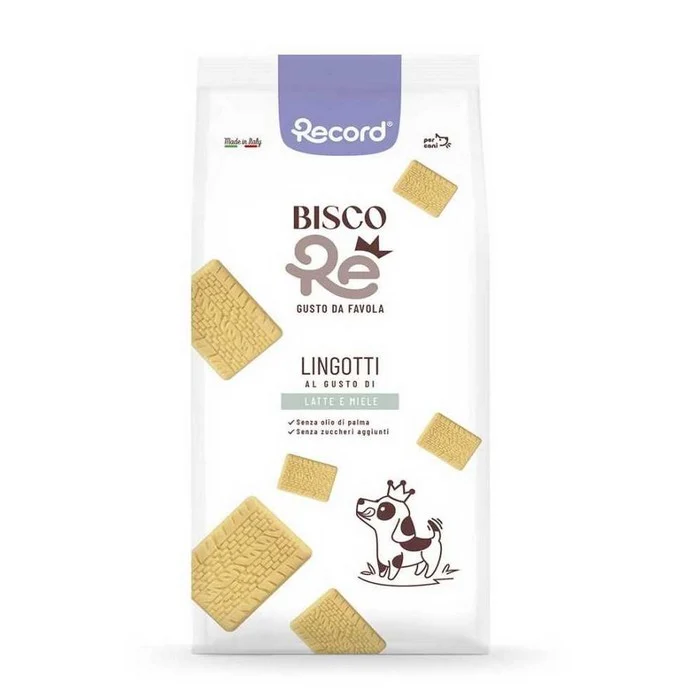 Biscotti per cani lingotti al latte e miele - BiscoRe