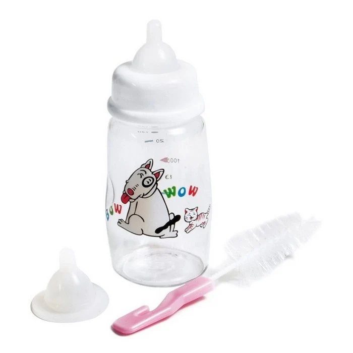 Biberdon con scovolino per cuccioli 140 ml