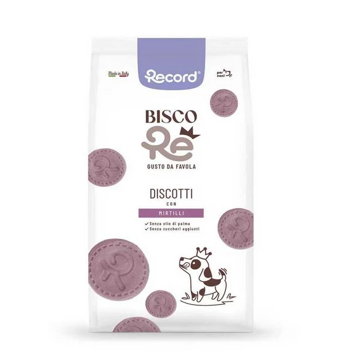 Biscotti per cani discotti ai mirtilli - BiscoRe