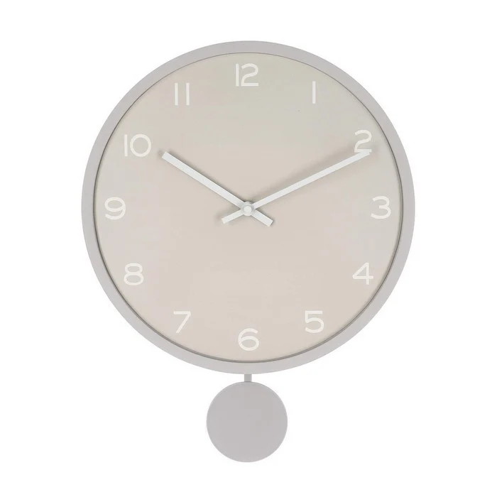 Orologio da parete tondo con pendolo 30 cm - Bayron