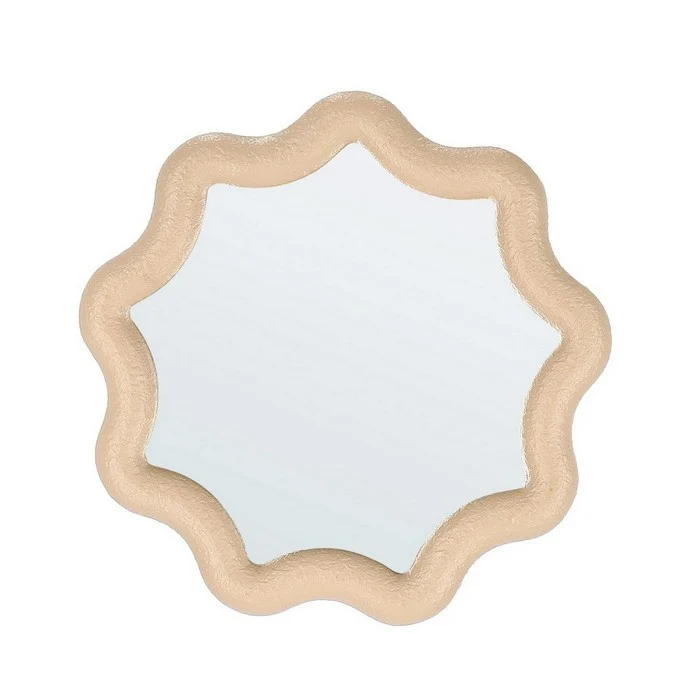 Specchio decorativo in mdf 32 cm - Creamy