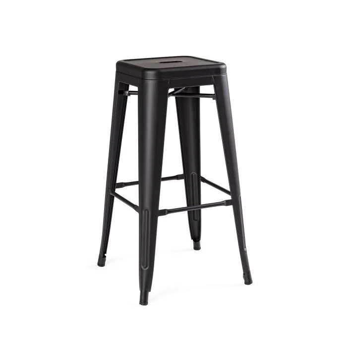 Sgabello da bar industrial 76 cm - Minnesota