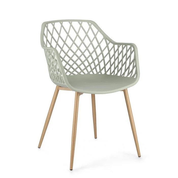 Sedia scandinava ergonomica con braccioli - Optik
