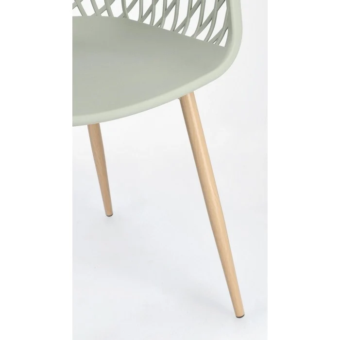 Sedia scandinava ergonomica con braccioli - Optik