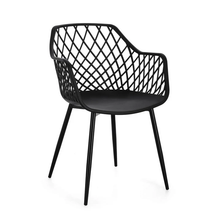 Sedia scandinava ergonomica con braccioli - Optik