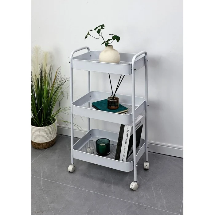 Carrello rettangolare 3 ripiani - Leiky