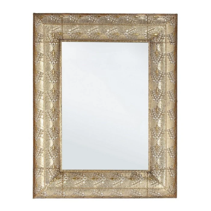 Specchiera con cornice in metallo - Larjam