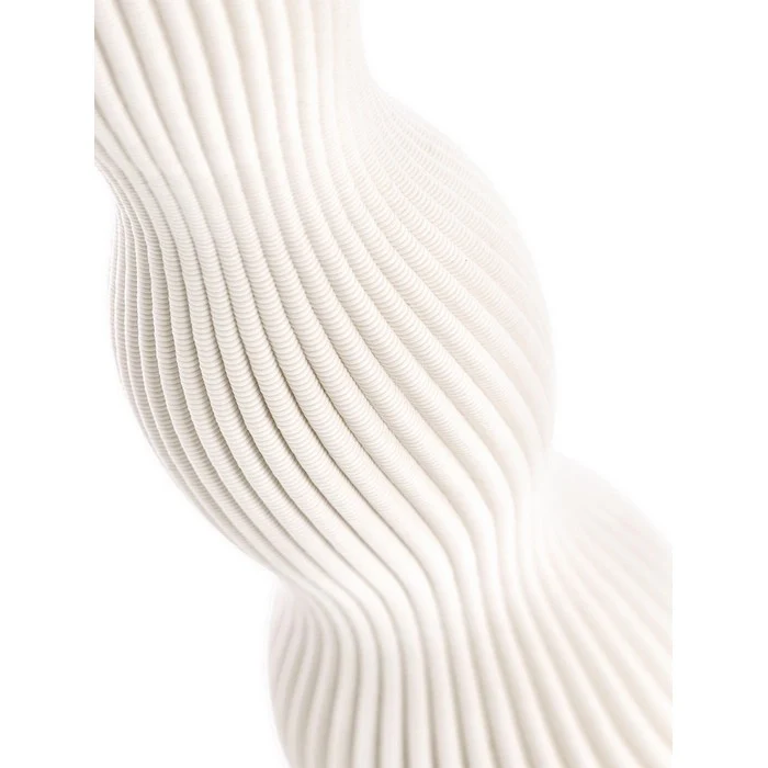 Vaso irregolare in ceramica stampata 28 cm - Svenna
