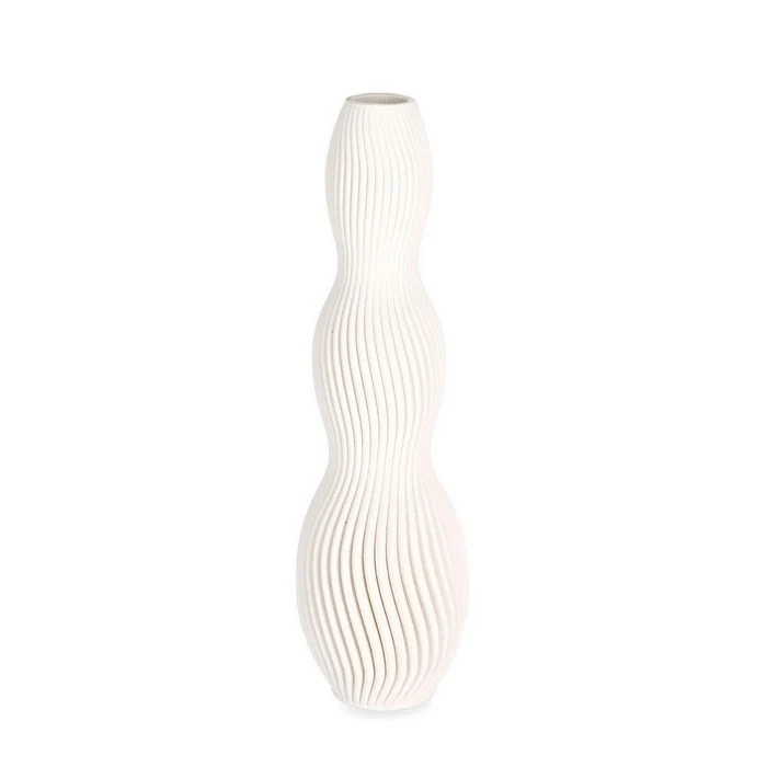 Vaso irregolare in ceramica stampata 32 cm - Svenna