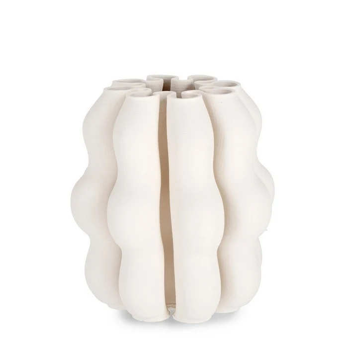 Vaso irregolare in ceramica stampata - Rowan