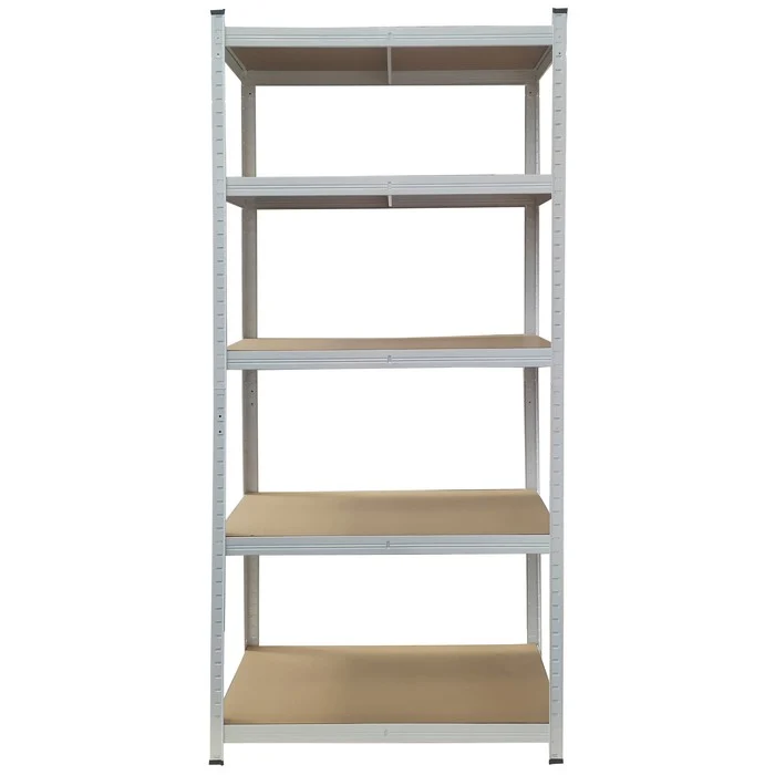 Scaffale in metallo colorato e legno 70x30x145h cm
