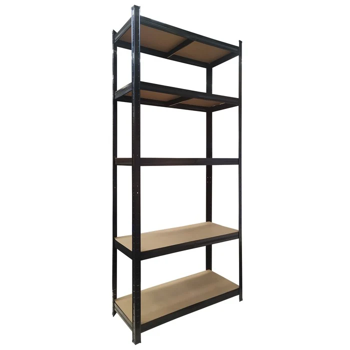 Scaffale in metallo colorato e legno 70x30x145h cm