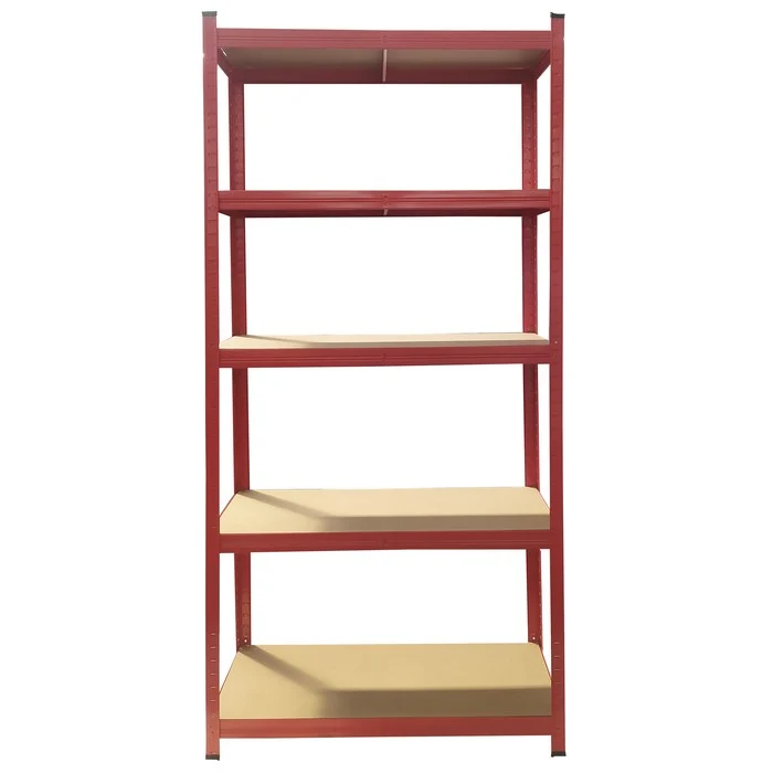 Scaffale in metallo colorato e legno 70x30x145h cm