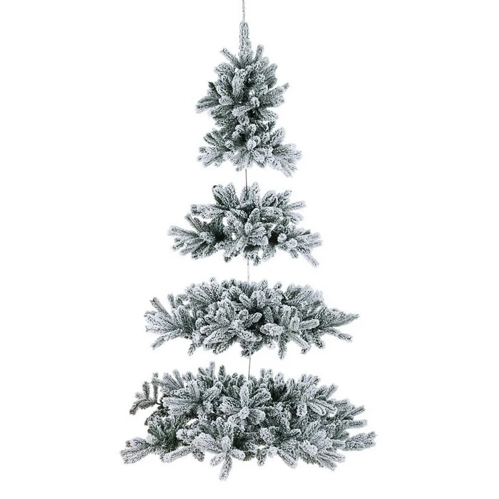 Albero di Natale innevato pendente in sospensione - Fiemme